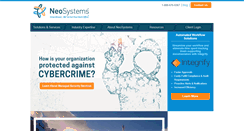 Desktop Screenshot of neosystemscorp.com