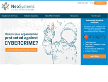Tablet Screenshot of neosystemscorp.com